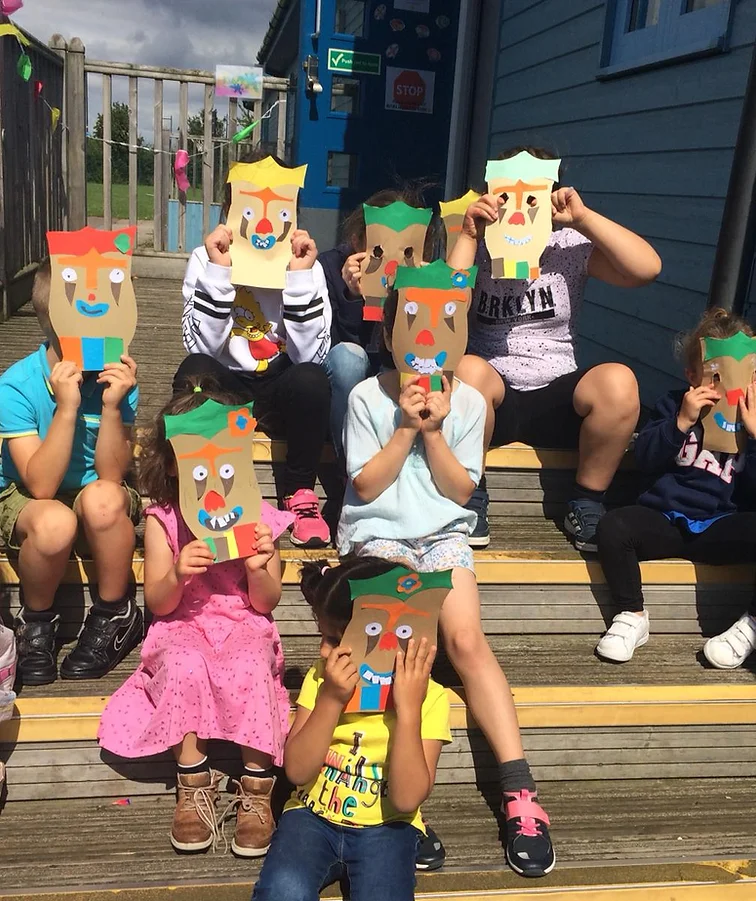Children enjoying activities at a Kids R Us out of school club in Cambridgeshire